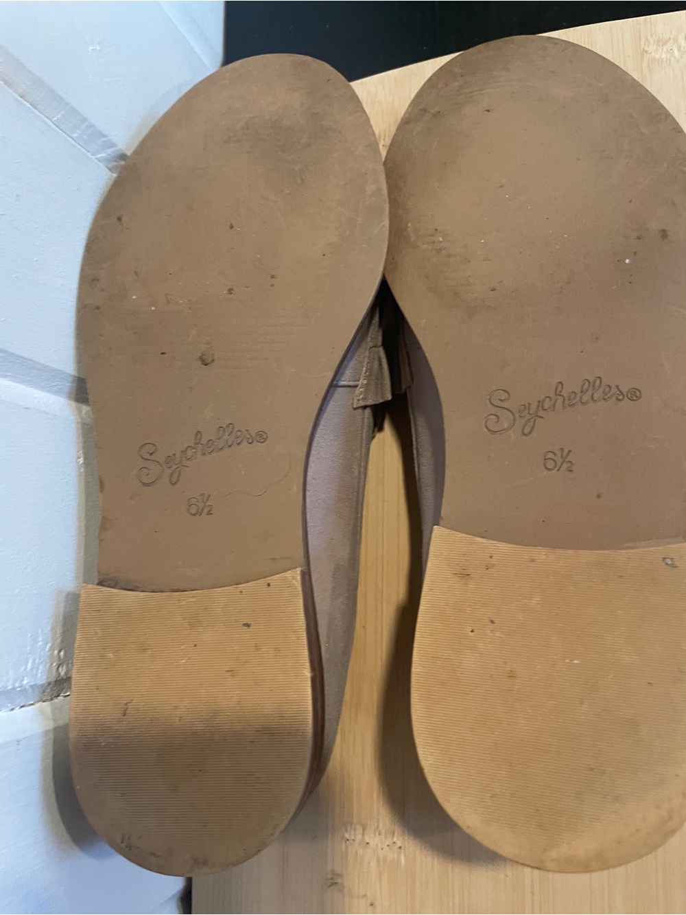 Seychelles Taupe Suede Fringed  Loafers size 6.5 - Picture 8 of 8